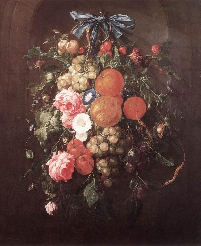 HEEM, Cornelis de Still-Life with Flowers wf oil painting picture